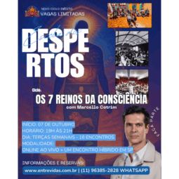 Banner OS 7 REINOS DA CONSCIÊNCIA - ESCOLA DOS DESPERTOS